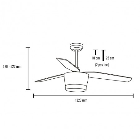 Ventilador Levanto