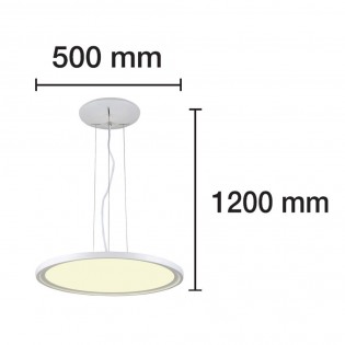 Lampe de suspension LED Réglable (36W)