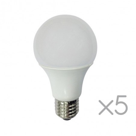 Pack 5x Standard 10W 810 Lm. E27 - 2700ºK