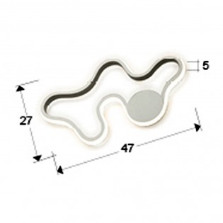 Aplique de pared Marea