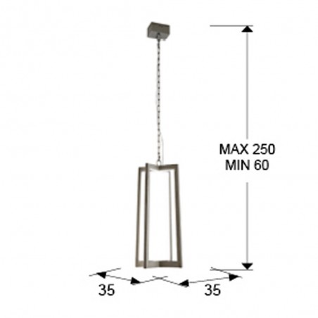 Suspension moderne LED Kuma (23W)