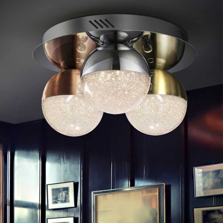 Plafonnier LED Sphere (3 lumières)