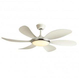 Ventilateur Mary LED Blanc (24W)