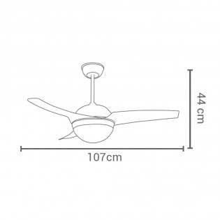 Ventilador de techo Newton