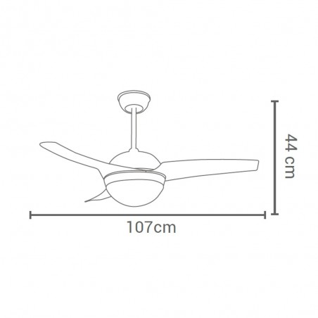 Ventilador de techo Newton