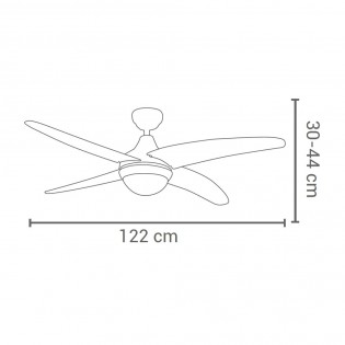 Ventilador de techo Anke