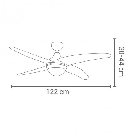 Ventilador de techo Anke