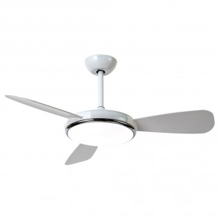 Ventilador con luz LED Leste