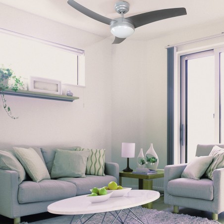 Ventilador Arus Plata