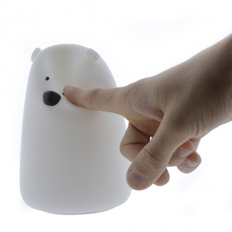 Lampe de nuit pour enfants LED Bear (blanc)