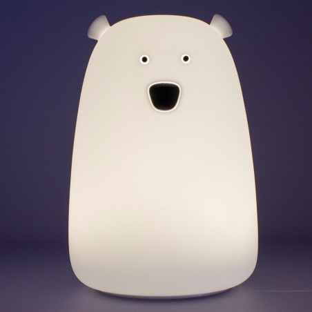 Lampe de nuit pour enfants LED Bear (blanc)