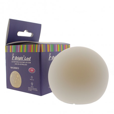Lampe de nuit portative LED étoilée (3W) avec USB