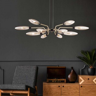 Lámpara colgante Ventura (12 luces)