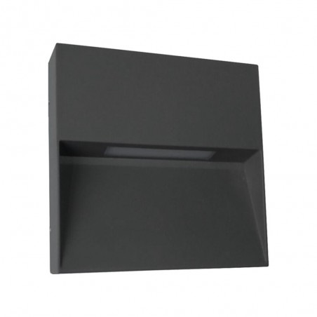 Applique d'extérieur Kamal LED couleur noir (3W)