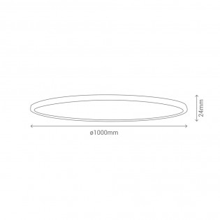 Plafón de techo LED Volea (96W)