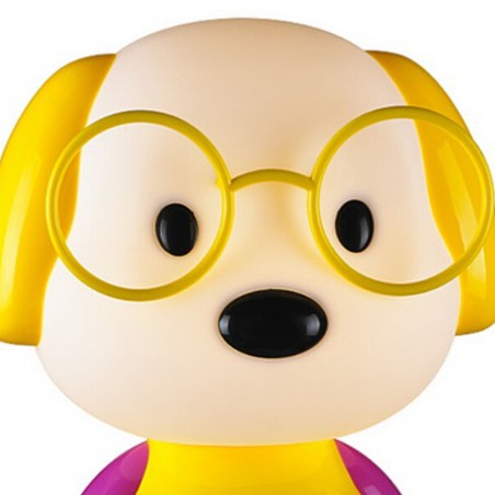 Lampe de Table pour Enfant Chien Jaune
