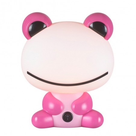Lampe de table pour enfant Crapaud rose