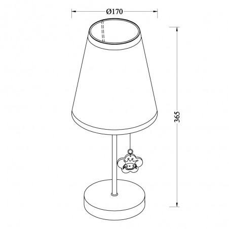 Lampe à poser Princesses