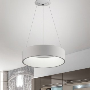 Lámpara colgante LED Kubika (Blanca)