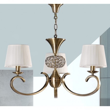 Lámpara de techo Albal (3 luces)