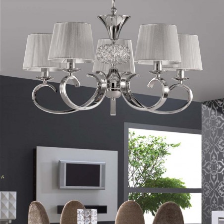 Lámpara de techo Albal (5 luces)