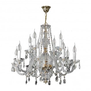 Lámpara de araña Kristall II