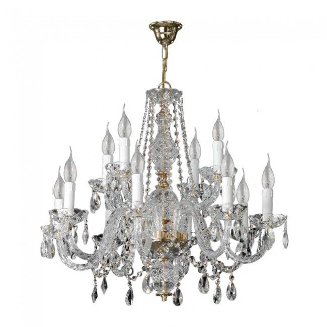 Lámpara de araña Kristall II