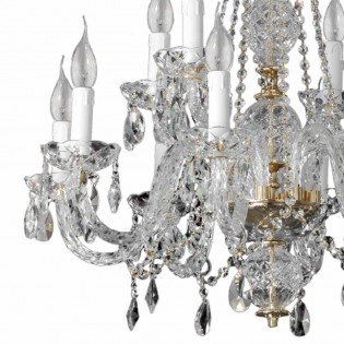 Lámpara de araña Kristall II