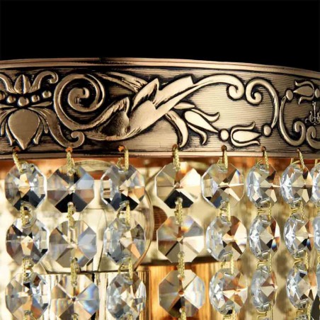 Aplique de cristal Palace