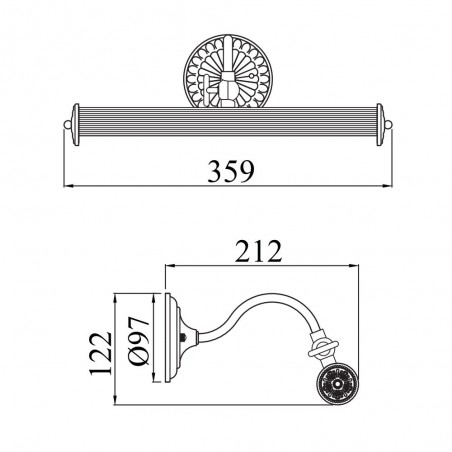 Iluminacuadros Renoir