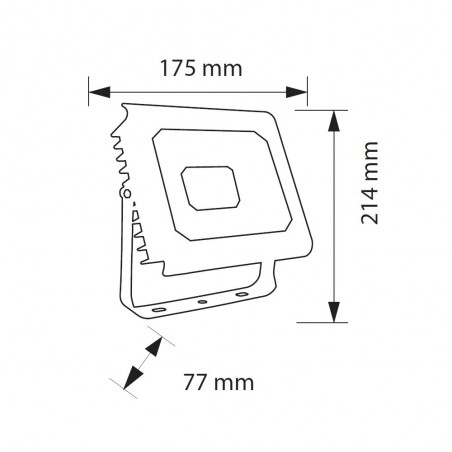 Proyector LED SMD Diamonds (30W)