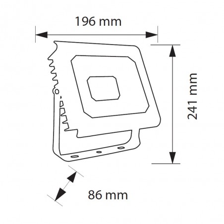 Proyector LED SMD Diamonds (50W)