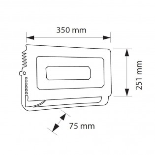 Proyector LED SMD Diamonds (80W)