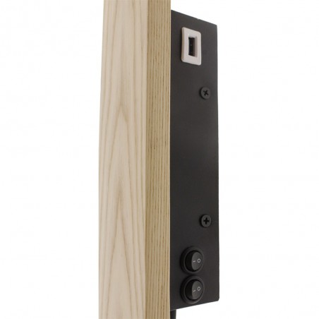 Applique LED verticale avec spot de lecture Renoir (5W)