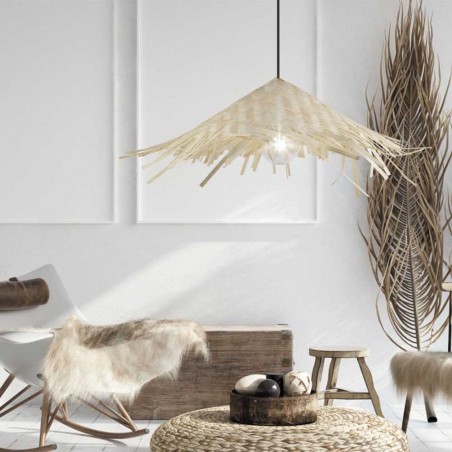 Suspension Bambou Tressé Pipper