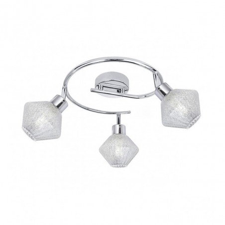 Plafón de techo Ozadi (3 luces)