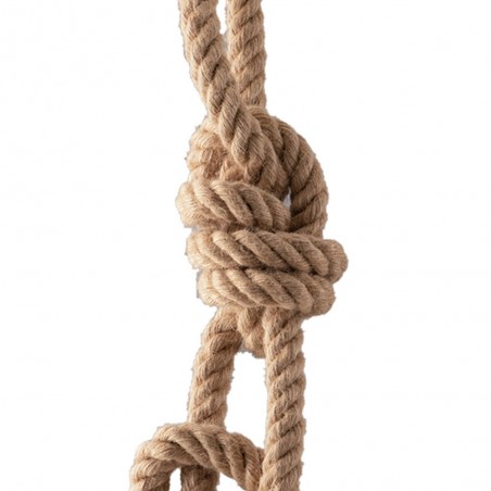 Lampe suspendue en chanvre Rope (2 Lumières)