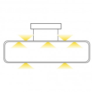 Plafonnier  LED Moka (35W)