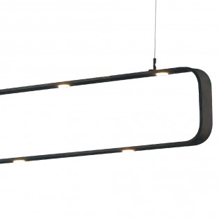 Suspension rectangulaire LED Moka (45W)