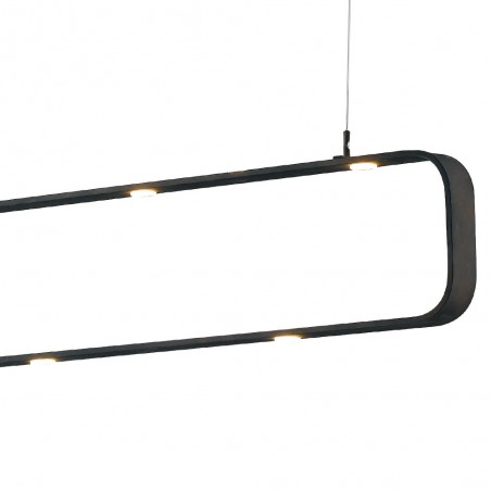 Suspension rectangulaire LED Moka (45W)