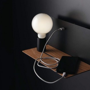 Applique avec étagère et USB Flash