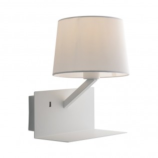 Applique avec étagère et Ciak USB