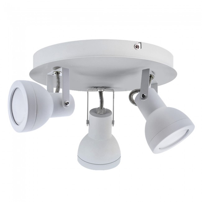 Plafón de techo circular Heli (3 luces)