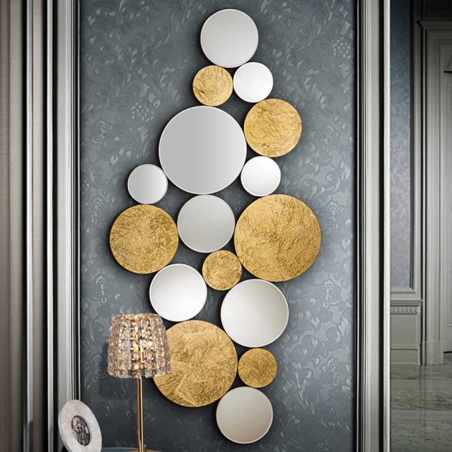Espejo de pared decorativo Cirze (120x59) Espejo de pared decorativo Cirze (120x59)