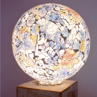 Bombilla LED decorativa Tiffany E27 4W (Azul)