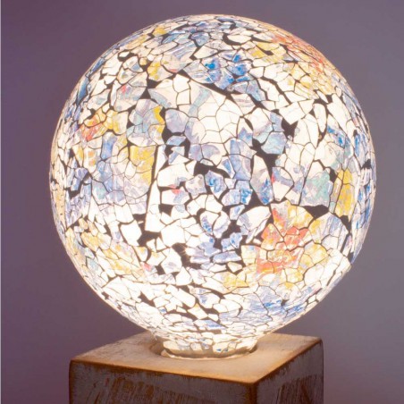 Bombilla LED decorativa Tiffany E27 4W (Azul)