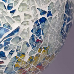 Bombilla LED decorativa Tiffany E27 4W (Azul)