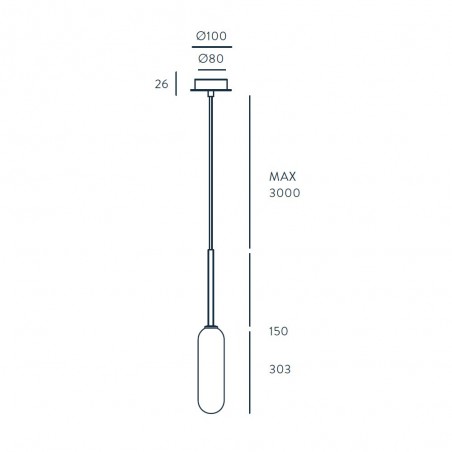 Lampe Suspension Atil