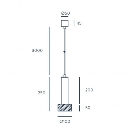 Suspension luminaire Focus