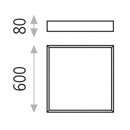 Plafonnier LED Munich (52W)